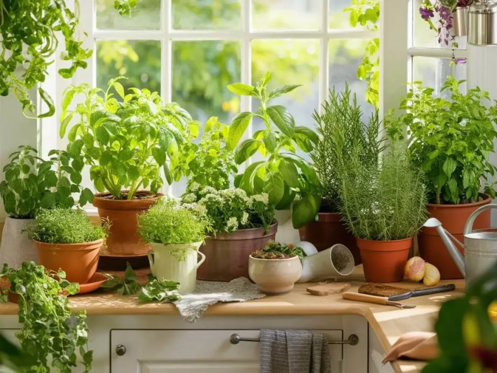 Indoor Herb Garden