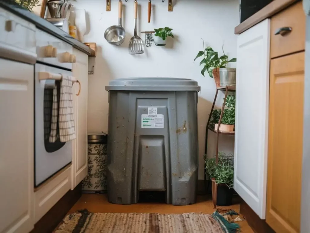 Vermicomposting in apartment