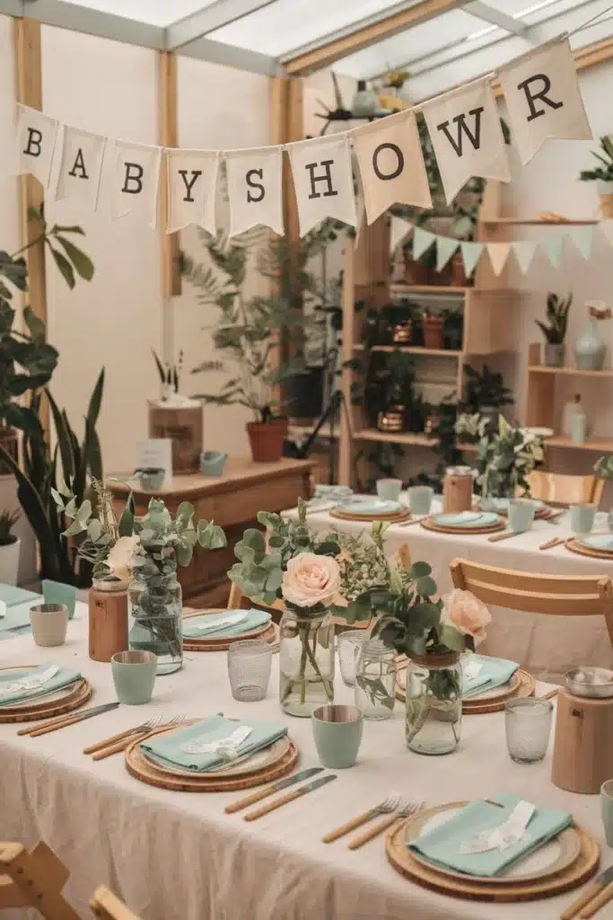 Eco-Friendly Baby Shower decoration ideas