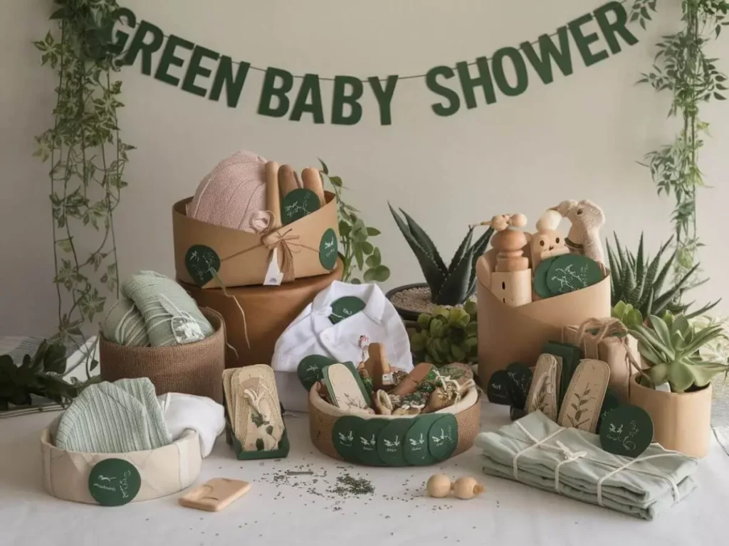 Eco-Friendly Party Favors & Gifts for sustainable baby shower