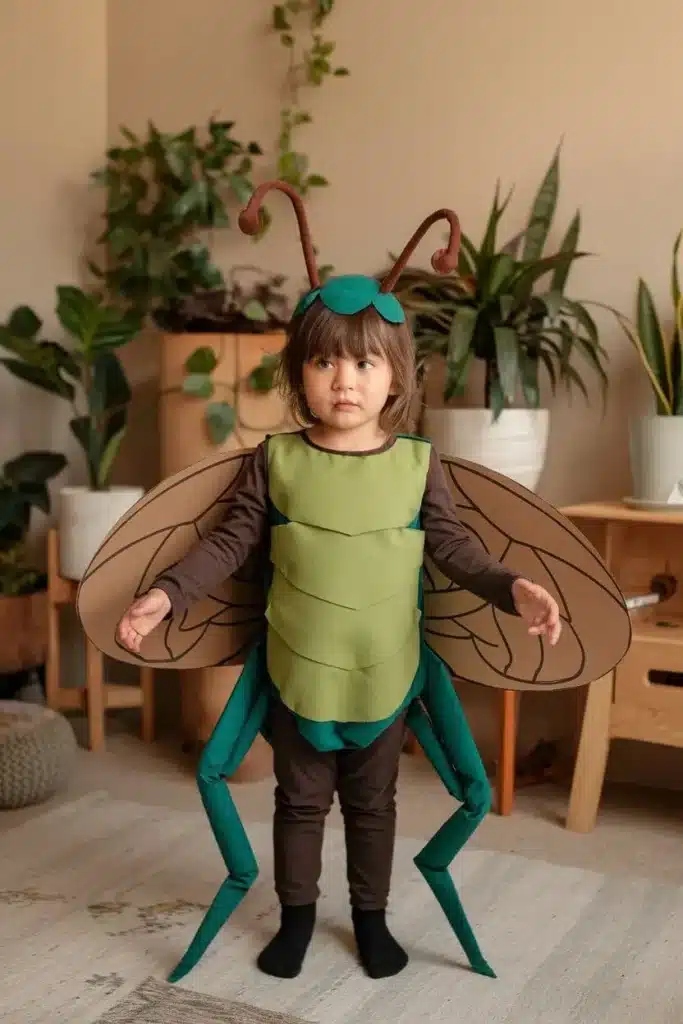 Eco-friendly Bug costume for Halloweem kids