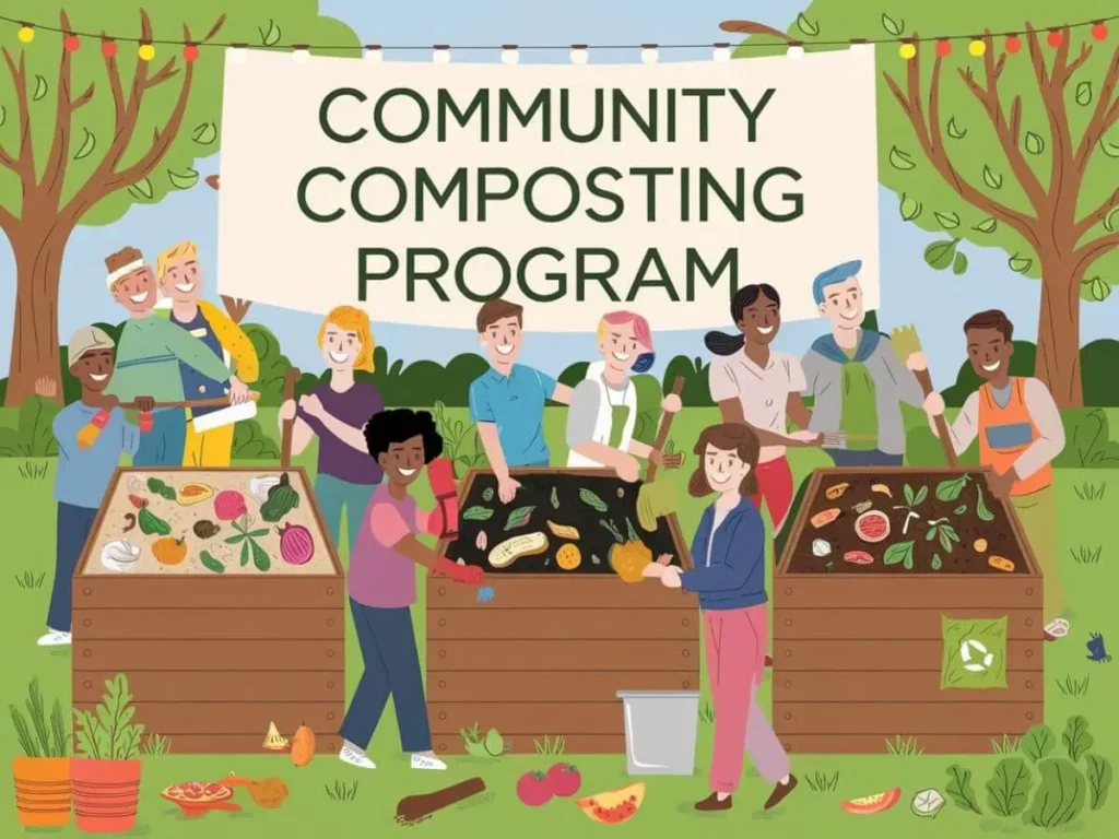 Launching the Composting Composting Program