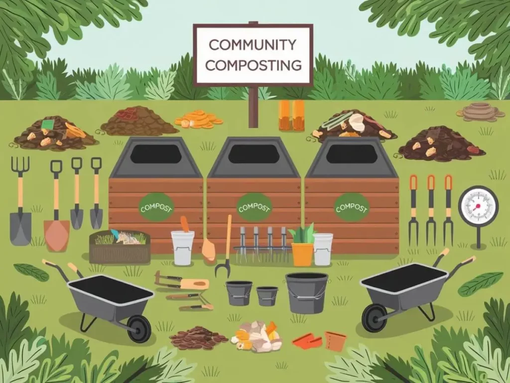 Tools required for Community Composting Program