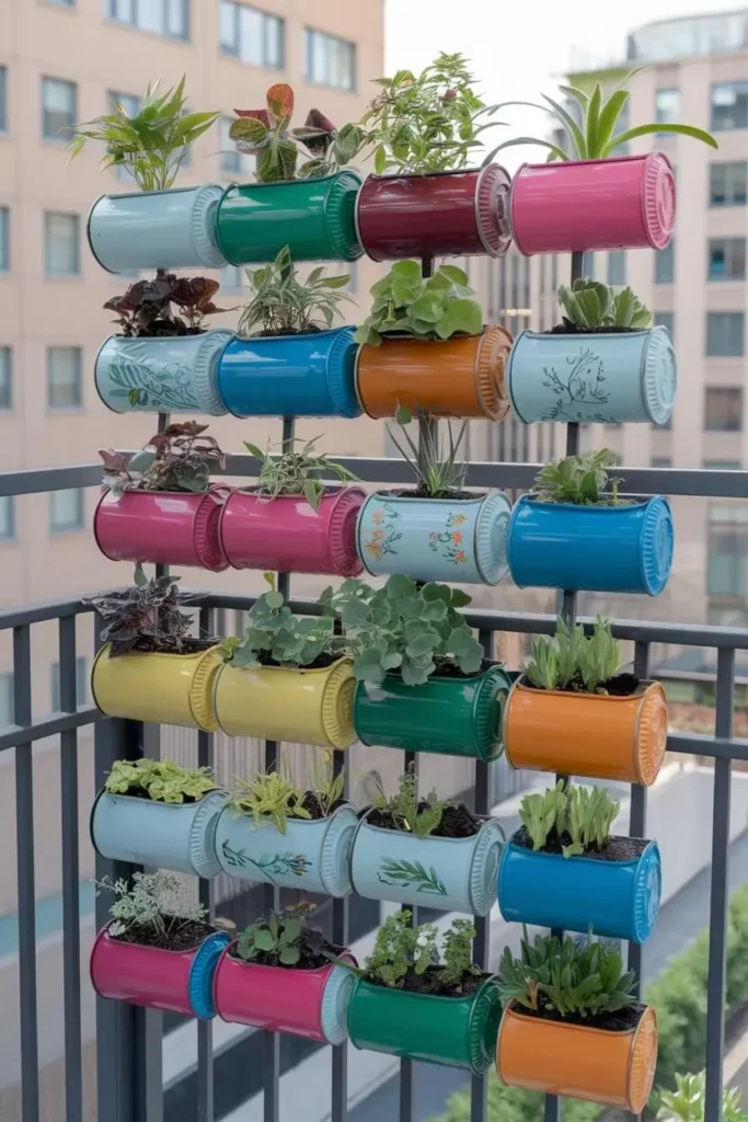 Balcony Vertical Garden plants