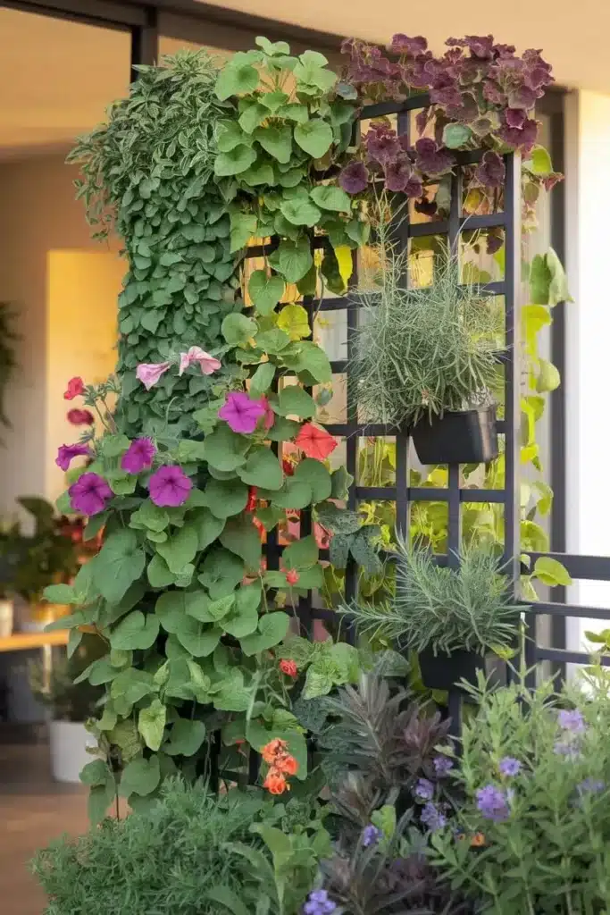 Climbing Plants for Balcony Vertical Garden