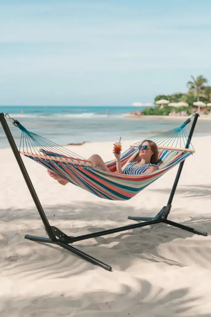 Portable beach Hammock Stands