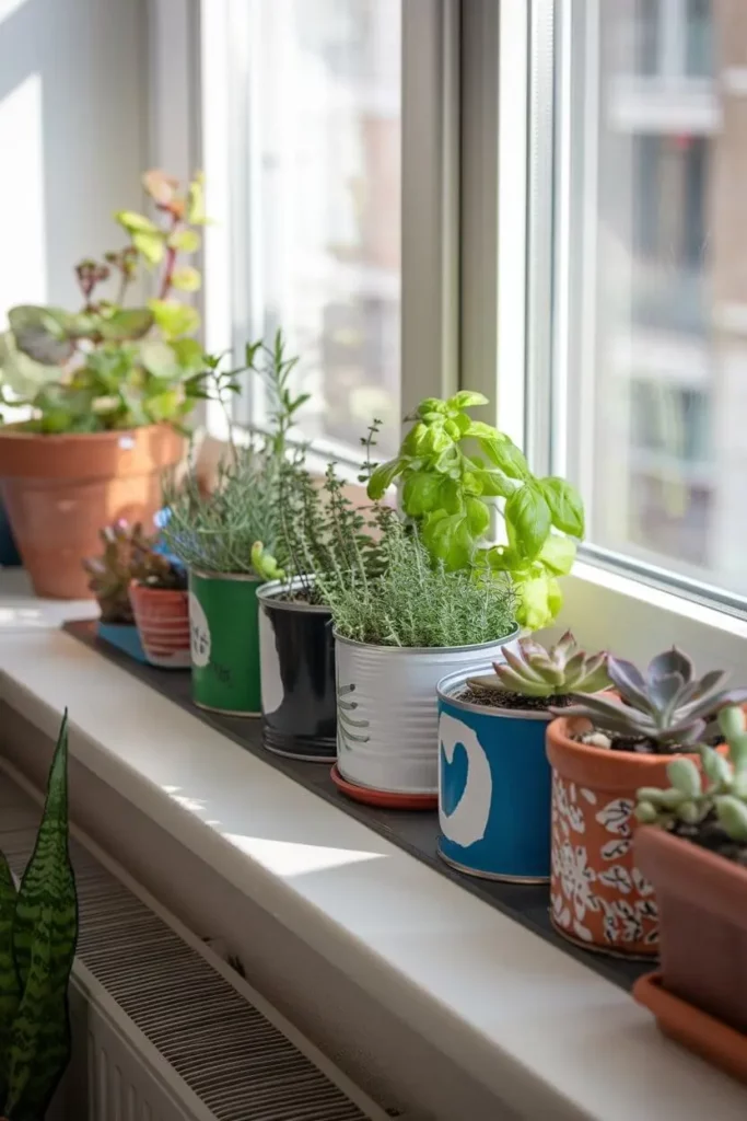 Windowsill Gardening for beginners