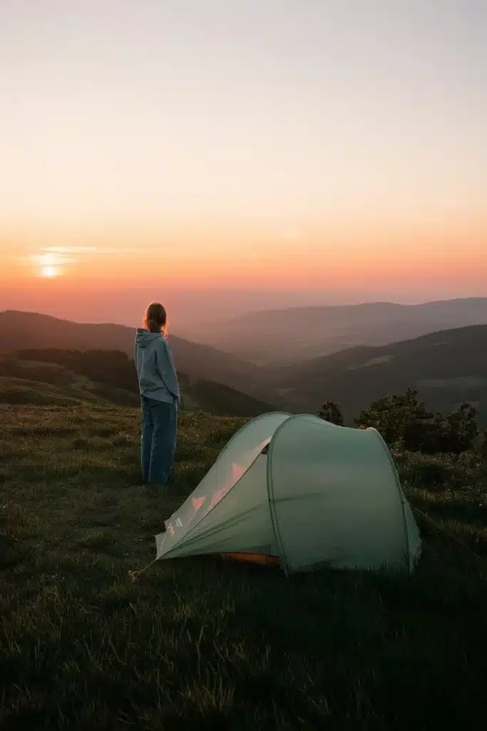 sustainable camping destination